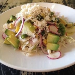 Gluten-free house salad from La Esquina